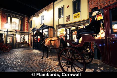 V V Carriage At Flambards Cornwall Victorian Village Theme Park Helston