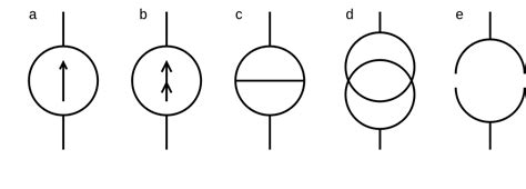 Electronic Where Does This Current Source Symbol Come From Valuable