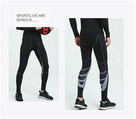 men running tights pro compress yoga gym exercise fitness exercise leggings fit shopy mens