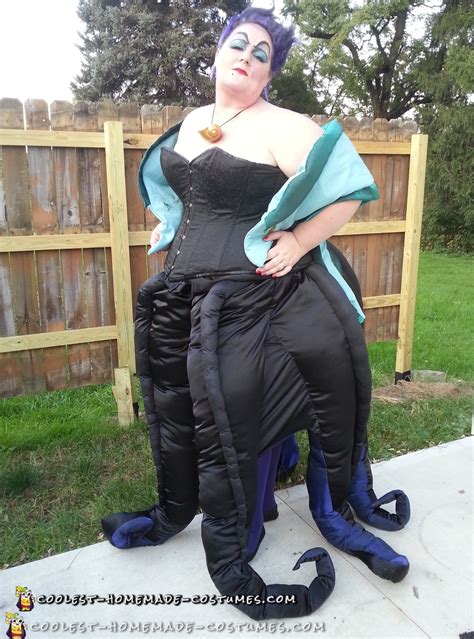 Fabulous Homemade Ursula Costume With Sexy 6 Foot Tentacles