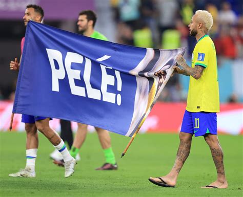 why brazil believe neymar has not surpassed pele s national goal record the athletic