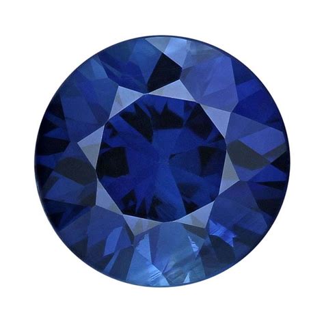 Sapphire 4mm Round Faceted Stone Aaa Grade