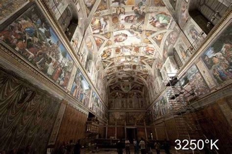 He was commissioned to paint the ceiling decades after the chapel had been built and didn't paint his famous scene of the last judgement. Lighting up the Sistine Chapel (With images) | Sistine ...