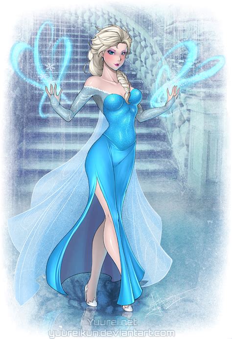 Queen Elsa By Yuureikun On Deviantart