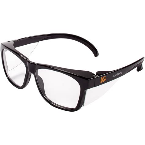 Kleenguard Kcc49309 Maverick Safety Eyewear 1 Each Black Clear