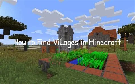 How To Find Villages In Minecraft Ohtopten