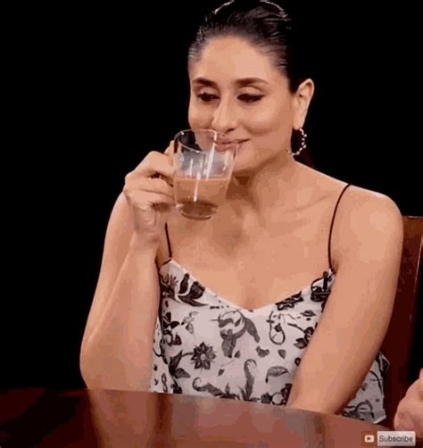 Kareena Kareena Kapoor Gif Kareena Kareena Kapoor Sipping Tea Discover Share Gifs