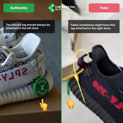 Stockx Tag Real Vs Fake Legit Check Guide Legit Check App