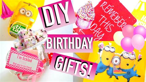 Maybe you would like to learn more about one of these? DIY Birthday Gift Ideas! | Easy & Affordable ♡ | Quick ...