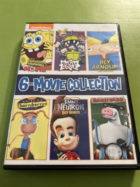 Nickelodeon 6 Movie Collection Dvd 1173 Picclick
