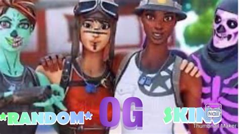 Fortnite og skins season 1. *RANDOM* SEASON 1|OG SKIN CHALLENGE in Fortnite Battle ...