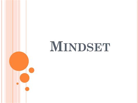 Ppt Mindset Powerpoint Presentation Free Download Id2142048