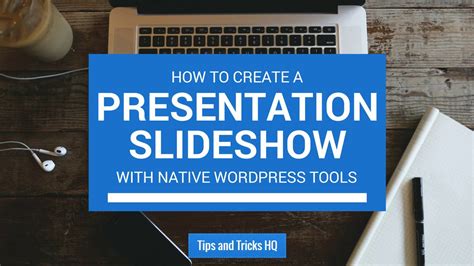 How To Create A Slideshow In Wordpress Youtube