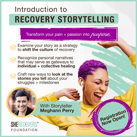 Intro To Recovery Storytelling Sq She Recovers® Foundation