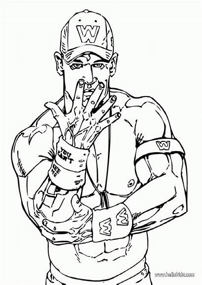 Coloring Pages Roman Reigns Wwe