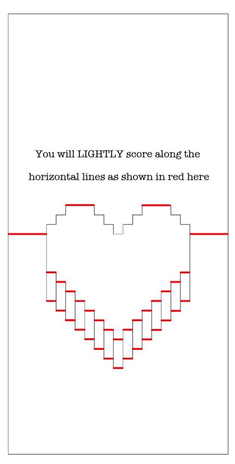 The corners should touch the middle of the edge, in the same spot you folded the bottom point to in the last step. fold out heart cards - Google Search | Pop up card ...