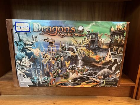 B Mega Bloks Dragons Krystal Wars Battle Chest Complete Sets