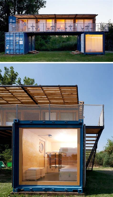 Containhotel A Small Boutique Hotel Made From Shipping Containers Container Hotel Cargo