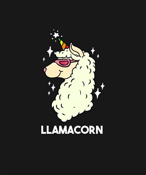 Funny Llamacorn Llama Unicorn Alpaca T Digital Art By Danijela
