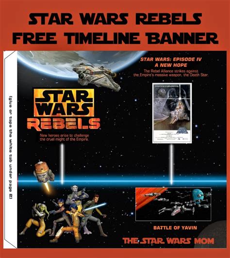 Star Wars Rebels Free Timeline Banner The Star Wars Mom Recipes