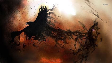 Best 57 Raven Background Hd On Hipwallpaper Raven Moon