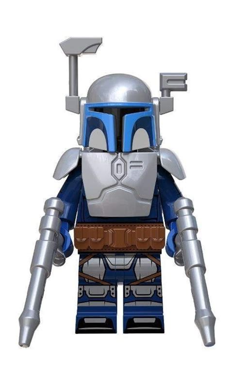 Jango Fett Star Wars Lego Mini Fig Usa Seller New Etsy