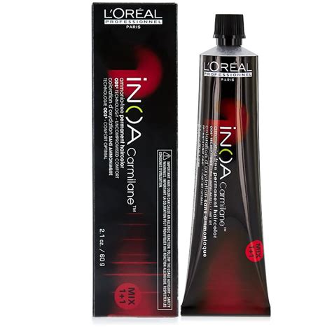 Loreal cream, hair soap, best rated in hair coloring products, best rated in hair color, l'oreal hair products, gray. L'Oreal Inoa Products - Steph's Hair And Beauty Salon