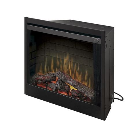 Well i wouldn't be doing my job if i didn't keep it real. Dimplex 39-in Black Electric Fireplace Insert in the ...