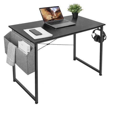 Buy Auag 100cm Small Computer Desk Home Office Writing Desk Modern