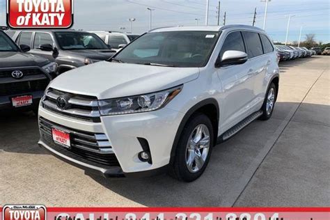 2019 Toyota Highlander Price Review And Ratings Edmunds
