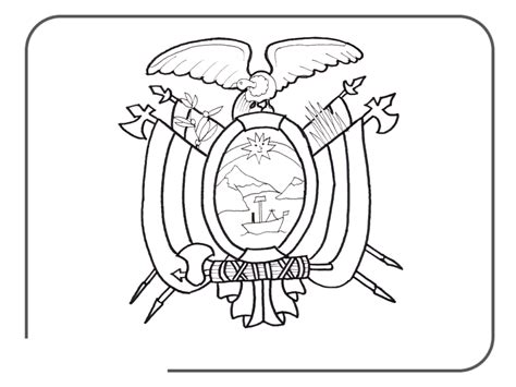Escudo De Ecuador Para Colorear E Imprimir Dibujos Para Colorear Images