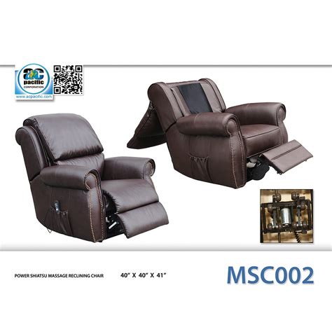 Ac Pacific Reclining Massage Chair And Reviews Wayfair