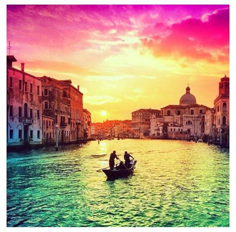 Venice Italy Sunset Cute Little Things Pinterest
