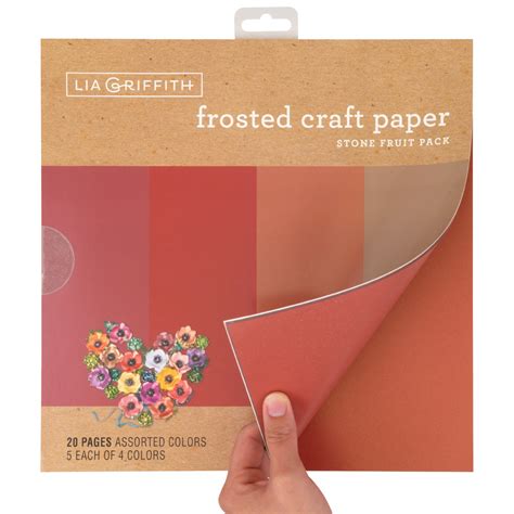 Lia Griffith™ Frosted Craft Paper Pacon Creative Products