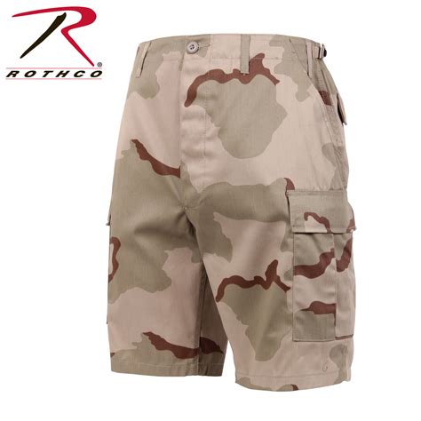 Tri Color Desert Camo Bdu Combat Shorts 767