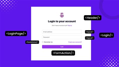 Build A Modern Loginsignup Form With Tailwind Css And React Security