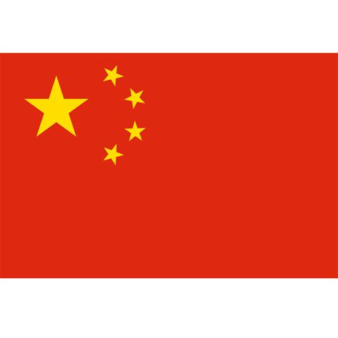 China Flag 180cm X 90cm Geographica