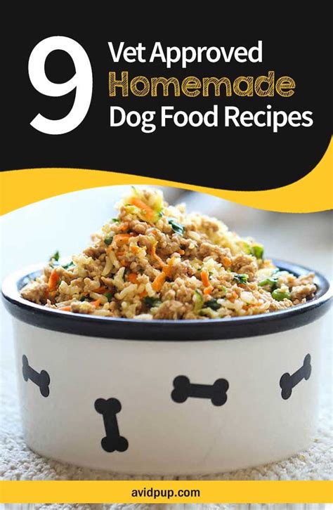 Maybe you would like to learn more about one of these? 9 Vet Approved Homemade Dog Food Recipes for a Thriving ...