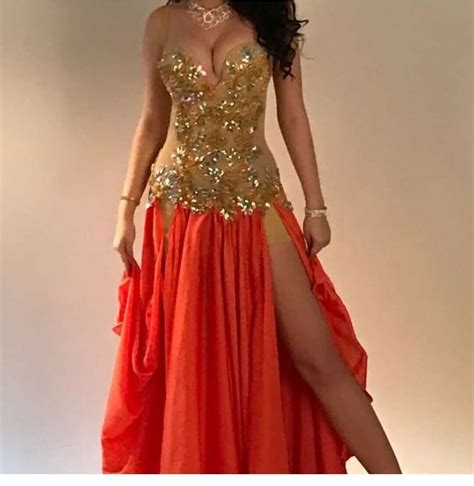 Egyptian Professional Belly Dance Costume Many Color And Any Size Ebay