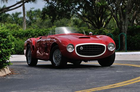 1952 Lazzarino Sports Prototipo Race Car Red Classic Old