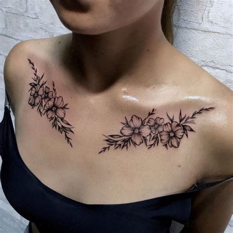 Sunflowertattoo Forearmtattoos Body Tattoos Collar Bone Tattoo Chest Tattoos For Women