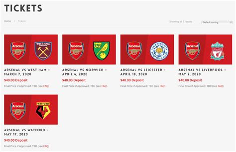How Do I Get Tickets? - Arsenal Ticket FAQs
