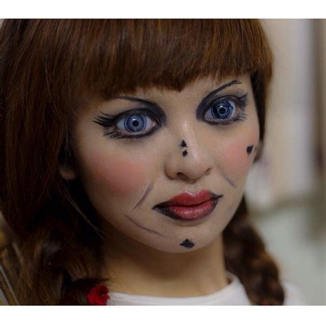 How To Do Annabelle Makeup For Halloween Gail S Blog
