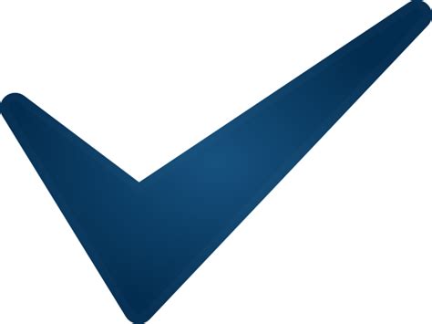 Free Blue Check Mark Transparent Background Download