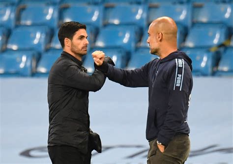Arsenal Vs Man City Live Commentary Arteta Takes On Guardiola In The