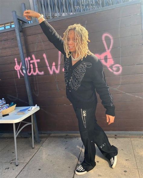Trippie Redd Outfit From December 1 2020 Whats On The Star