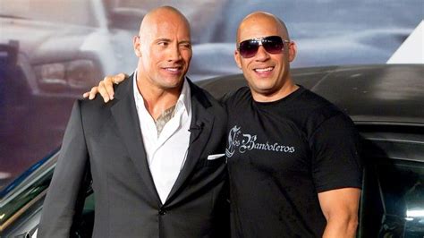Members of the crew tell us vin was often 30 minutes to an hour late to. 'Fast & Furious' Feud Revs Up: The Rock Snubs Vin Diesel ...