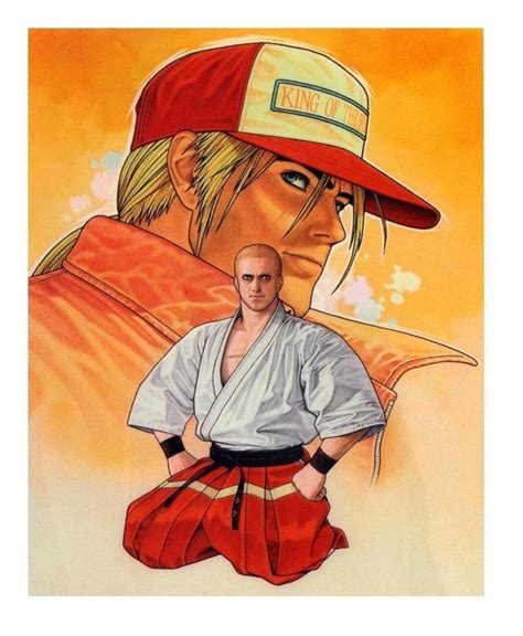 Terry Bogard E Geese Howard Arte De Shinkiro King Of Fighters Art Of