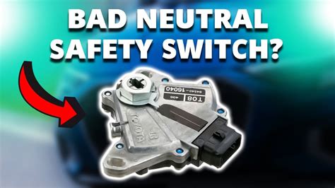 Symptoms Of A Bad Neutral Safety Switch Fix The Problem Youtube