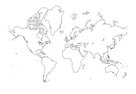 Maps Clipart Black And White Simple Pictures On Cliparts Pub 2020